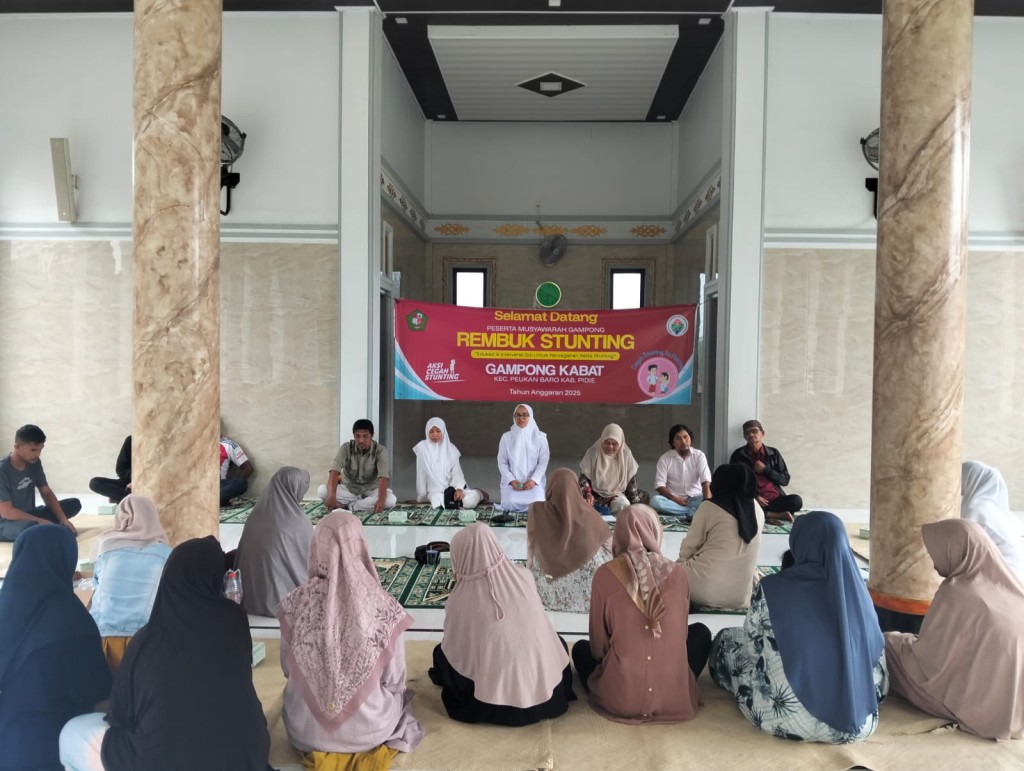 Rembuk stunting gampong kabat