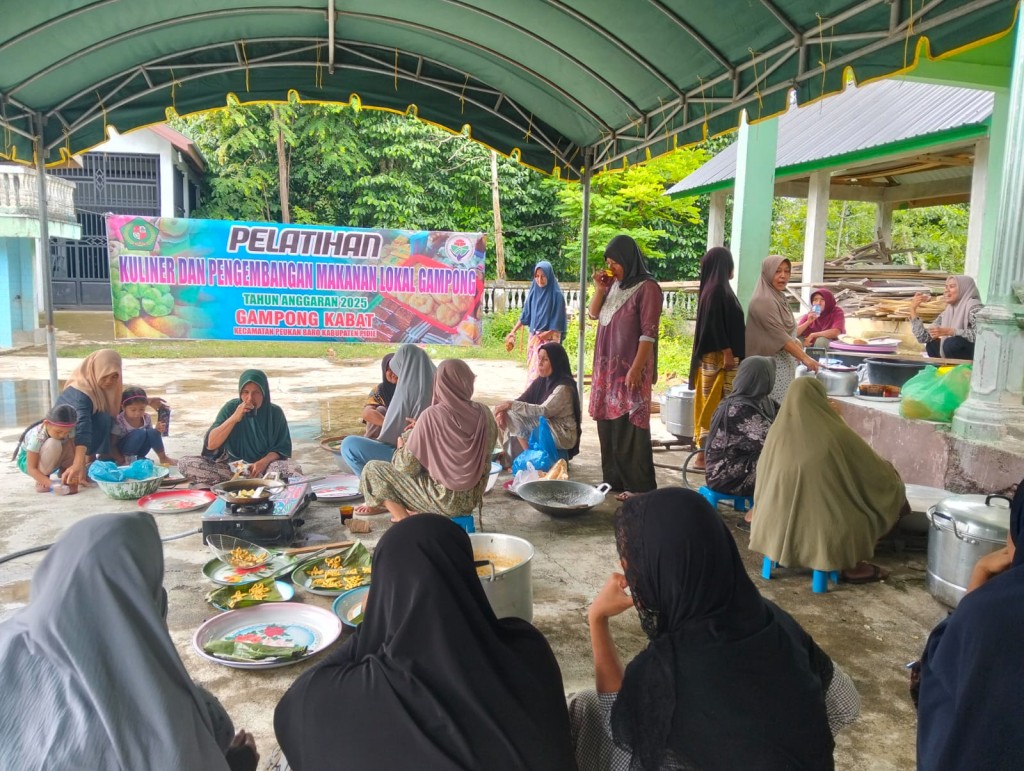 Pelatihan kuliner dan pengembangan makanan lokal gampong